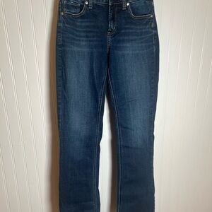 Silver Jeans “Elyse” Slim Bootcut Women’s Jeans 26x33 Darker Wash Stretch